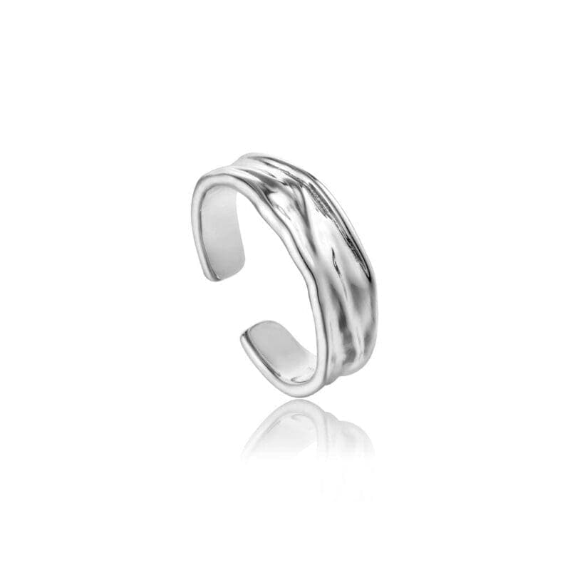 Ania Haie Crush ajustable anillo 1