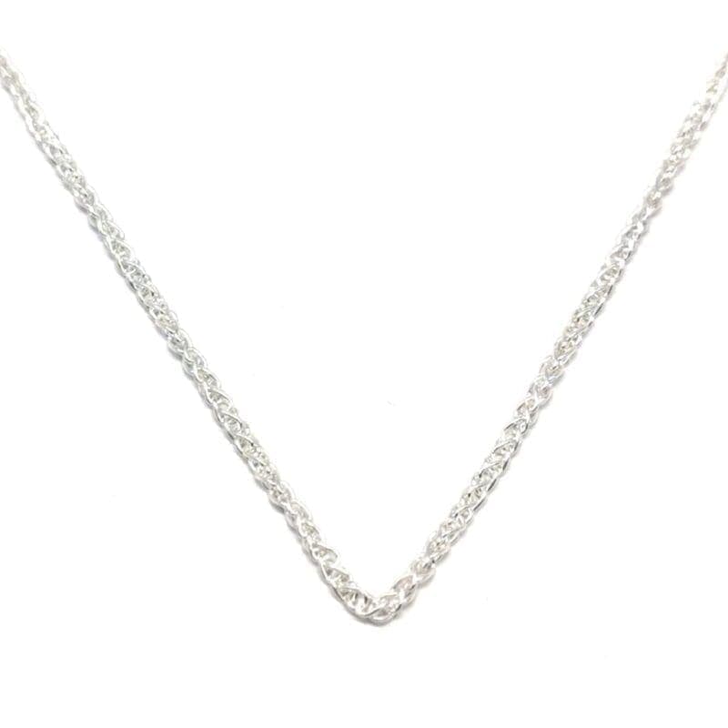 Cadena de plata Bárbara 50cm 1