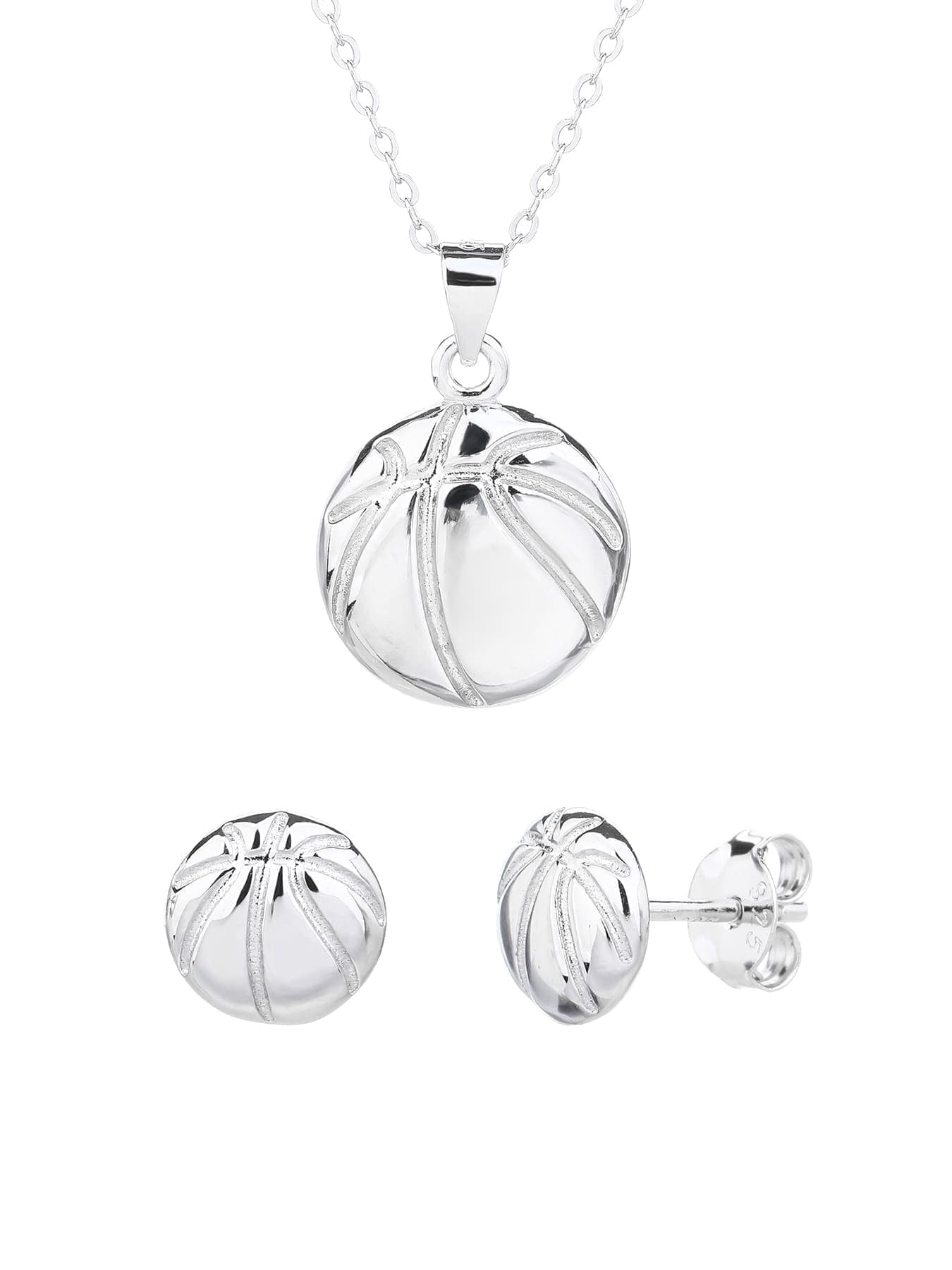 Conjunto de plata baloncesto cuña 1