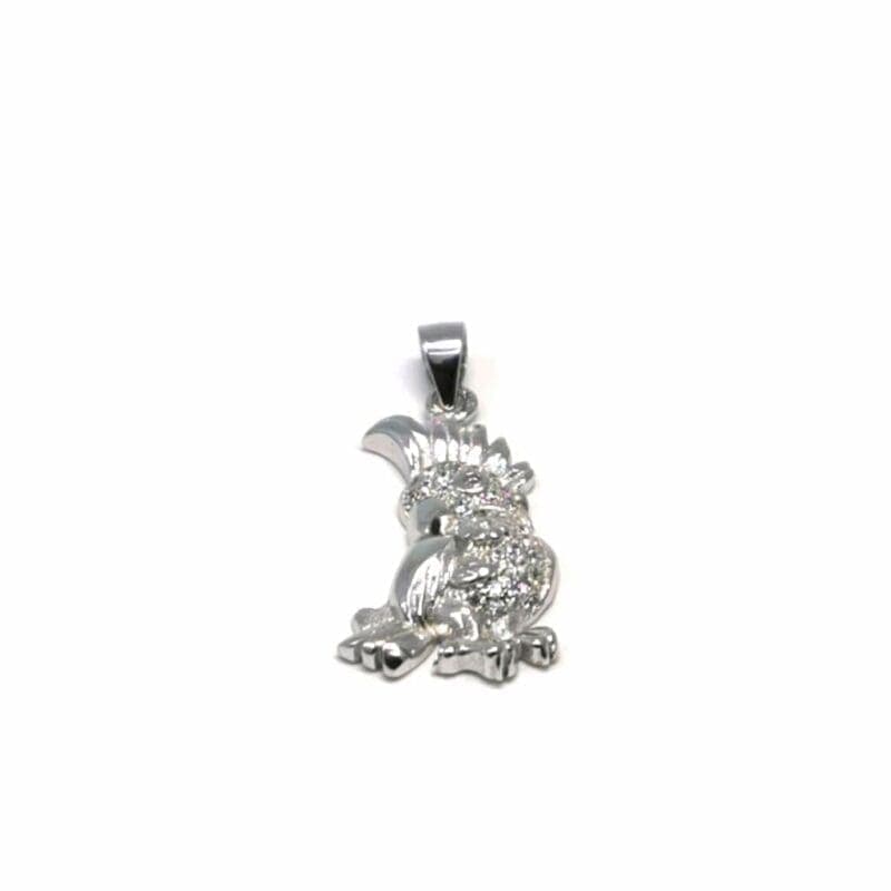Colgante de plata piedra loro 1