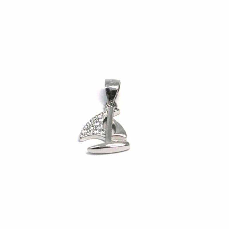Colgante de plata piedra náutico 1