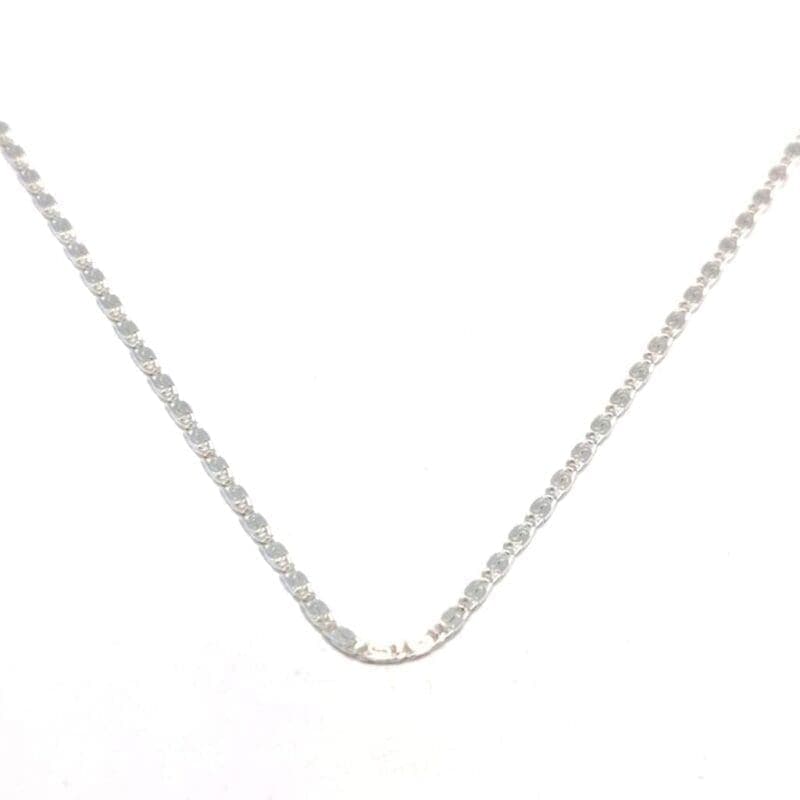 Cadena de plata cadena tipo box 45cm 1