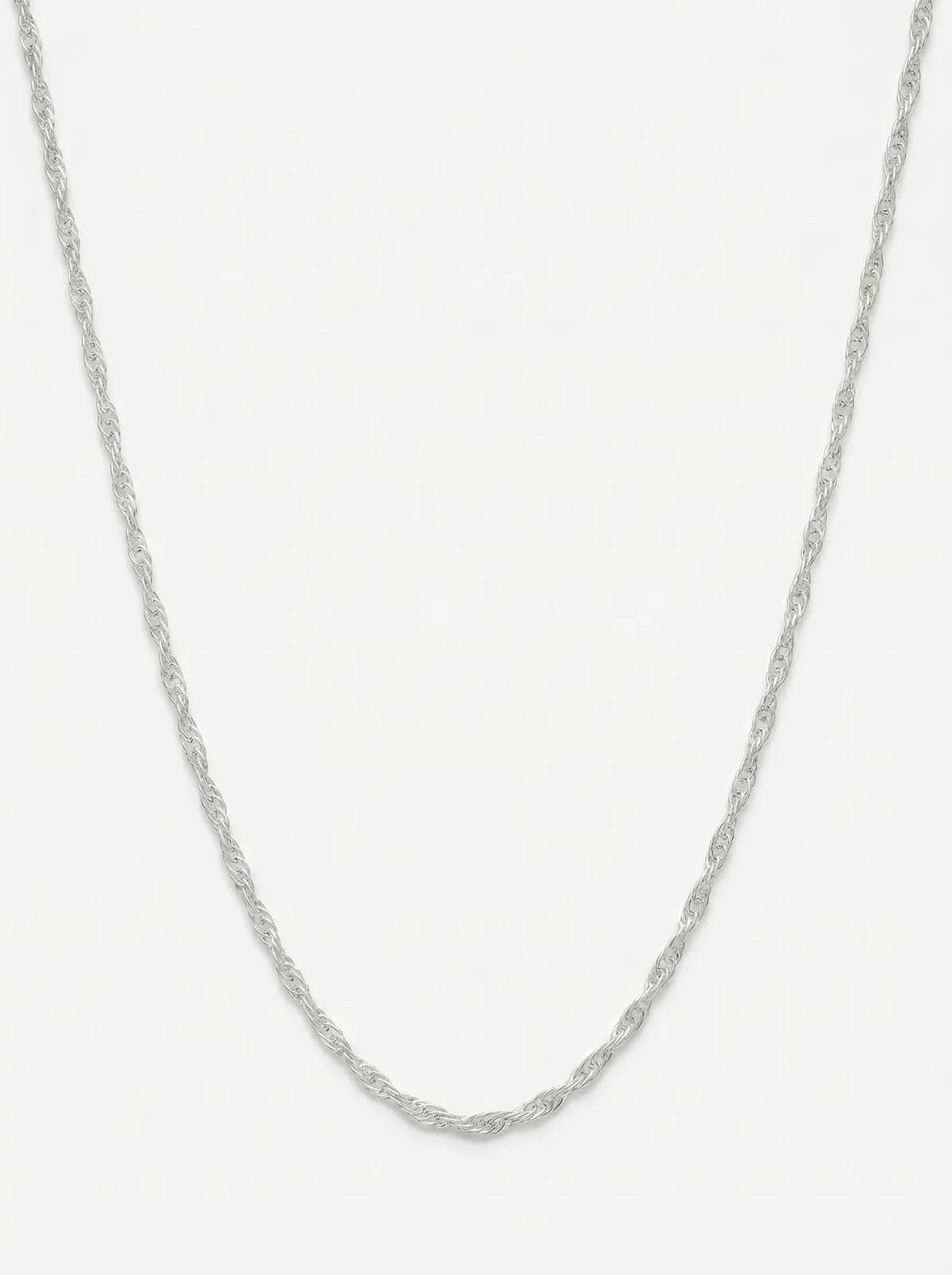 Silberne Kette Walles 60cm /dünn/ 1