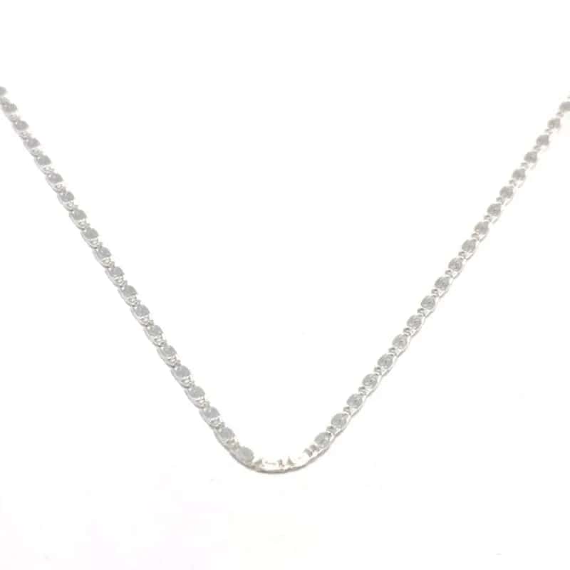 Silver chain S-pancer 45cm