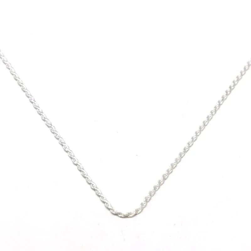 Silberne Kette Walles 45cm 1