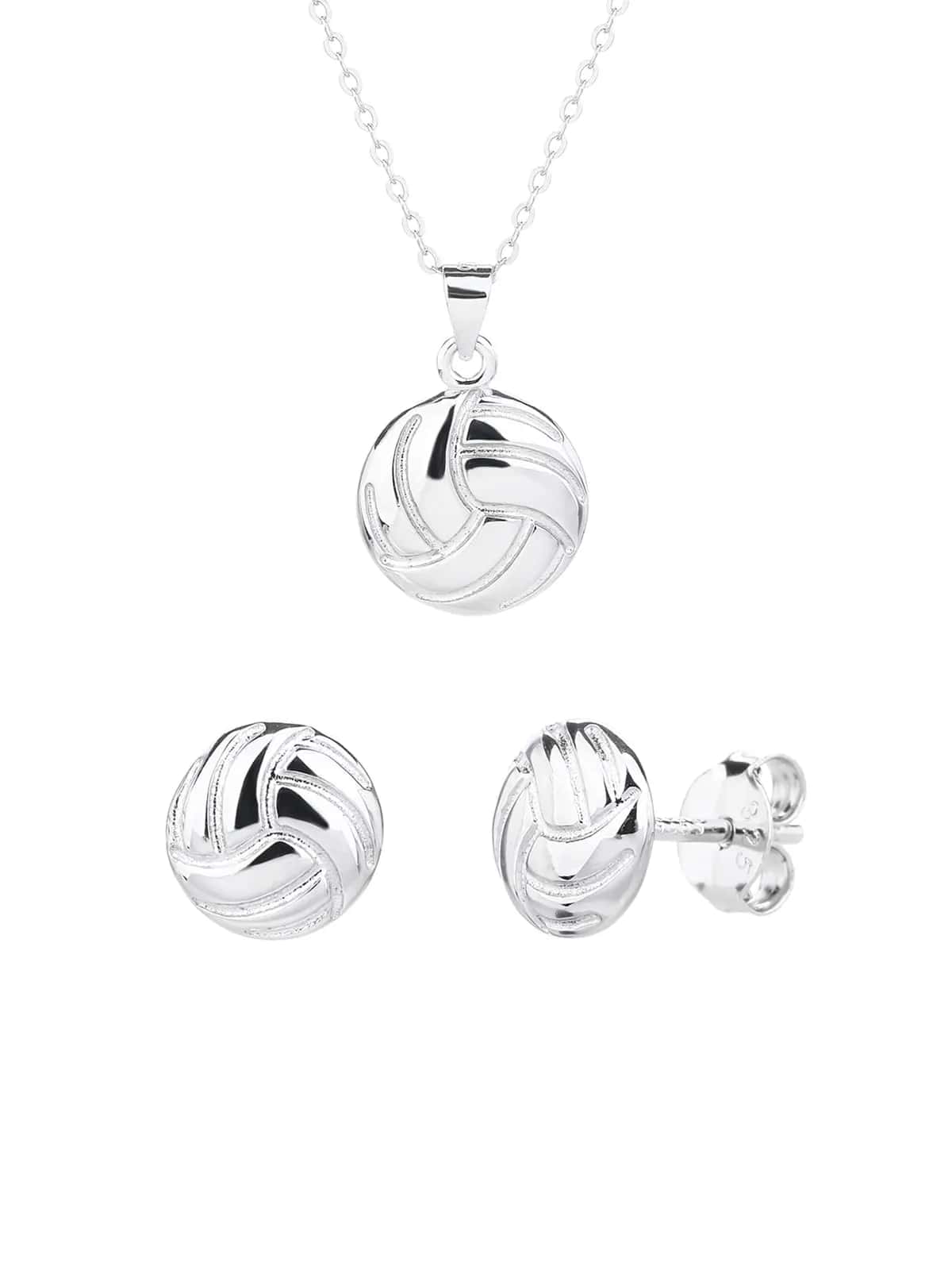 Silver water polo wedge set